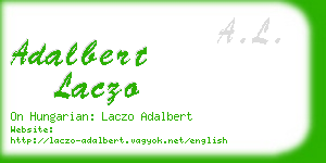adalbert laczo business card